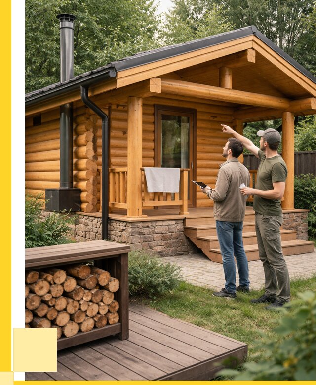 Бани для дачи под ключ в Нальчике от 259075 р. | ЭриданНль