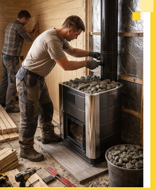 Проектирование и строительство парилок для бани в Нальчике под ключ