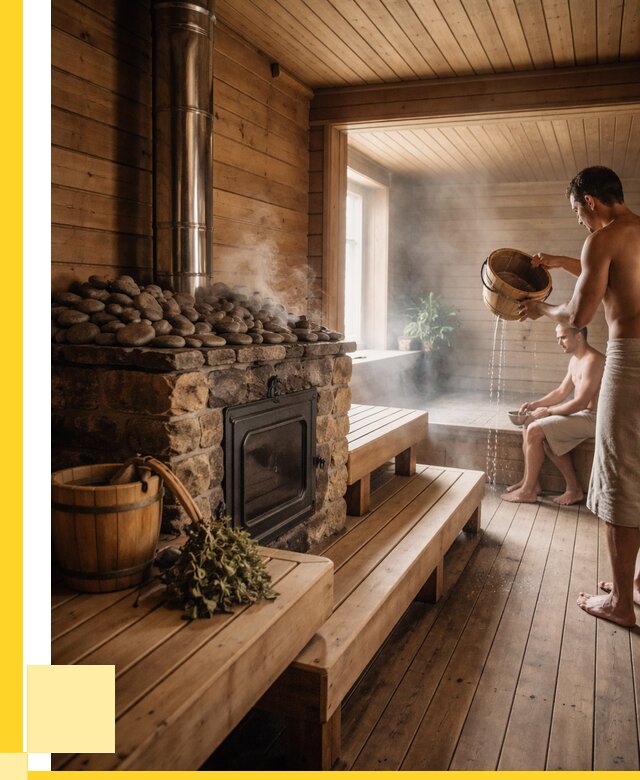 Интерьеры бань и обшивка изнутри в Нальчике от 88086 р. | ЭриданНль