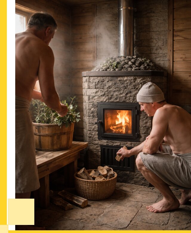 Банные печи под ключ в Нальчике от 46634 р. | ЭриданНль кирпичная