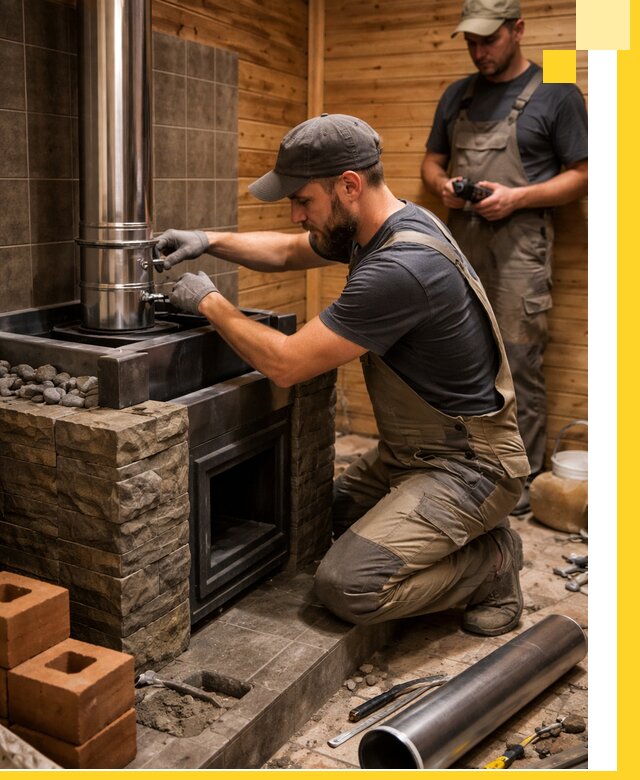 Изготовление и установка банных печей под ключ в Нальчике