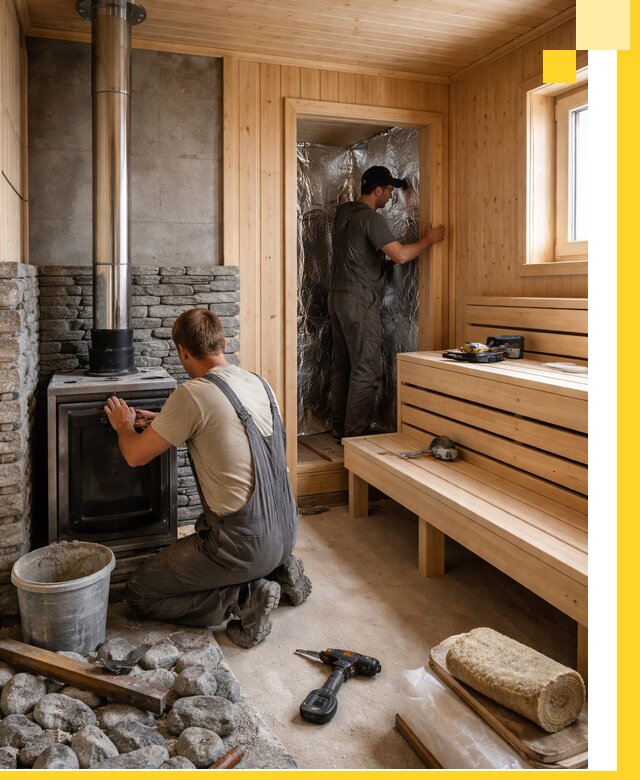 Строительство и изготовление бань под ключ в Нальчике