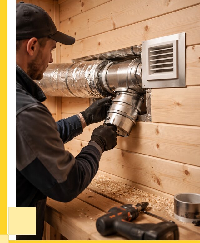 Монтаж вентиляции бани в Нальчике от 12436 р. | ЭриданНль