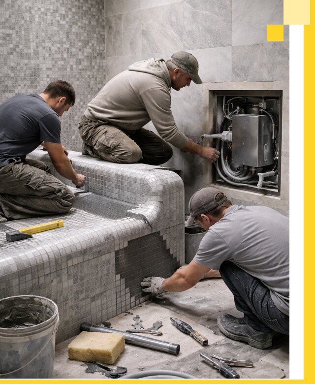 Проекты хамамов под ключ в Нальчике и дизайн и строительство