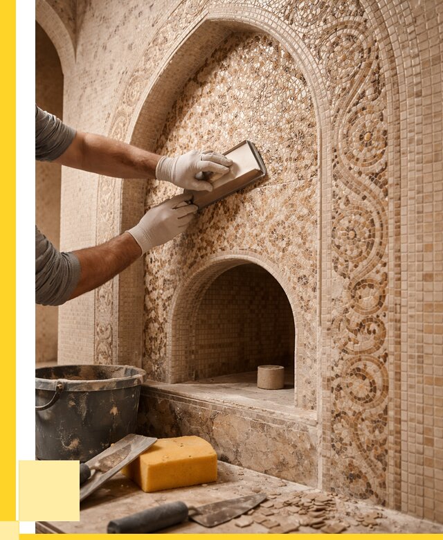 Мозаика для хамама в Нальчике под ключ от 5182 р. | ЭриданНль