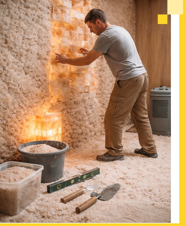 Проектирование и монтаж соляных комнат в Нальчике под ключ