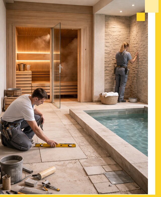 Комплексный дизайн и отделка интерьеров SPA под ключ в Нальчике